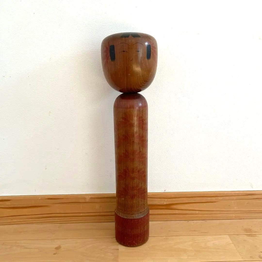 こけし 石山和夫作 昭和50年参拝記念 大型こけし　高さ48センチ　草津温泉