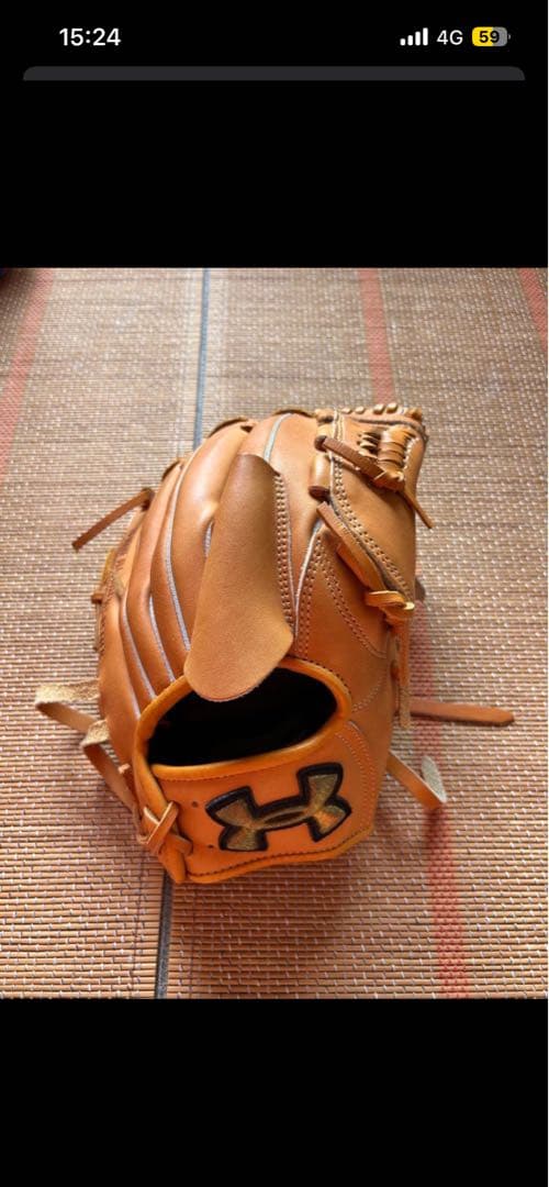 Under Armour 軟式グローブ QUICKER オレンジ