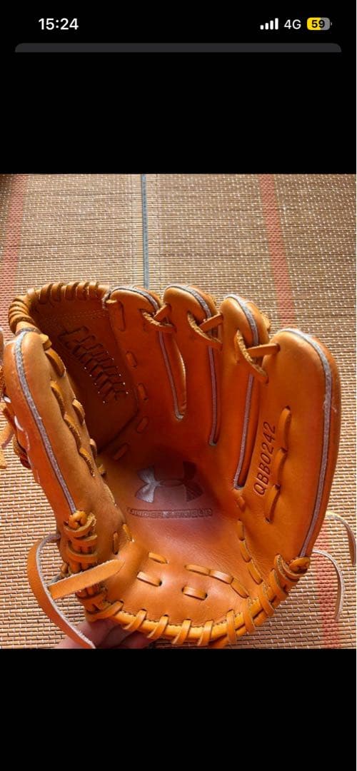 Under Armour 軟式グローブ QUICKER オレンジ