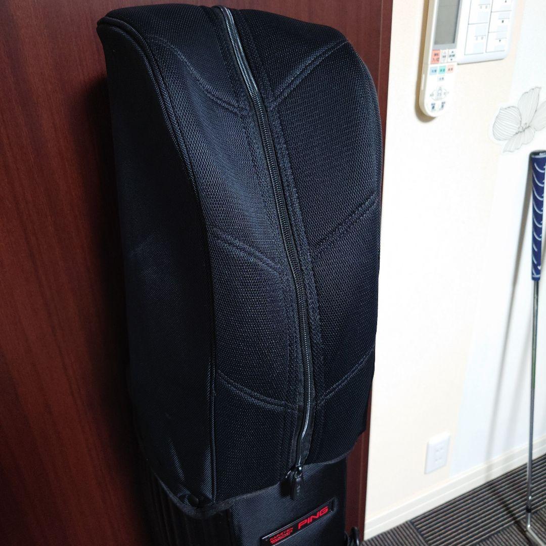 ピン PING キャディバッグ ワンポケットCB-P211 黒 オマケ付