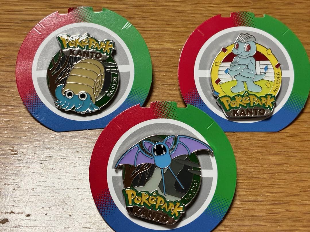 ポケモンパークカントーピンズ