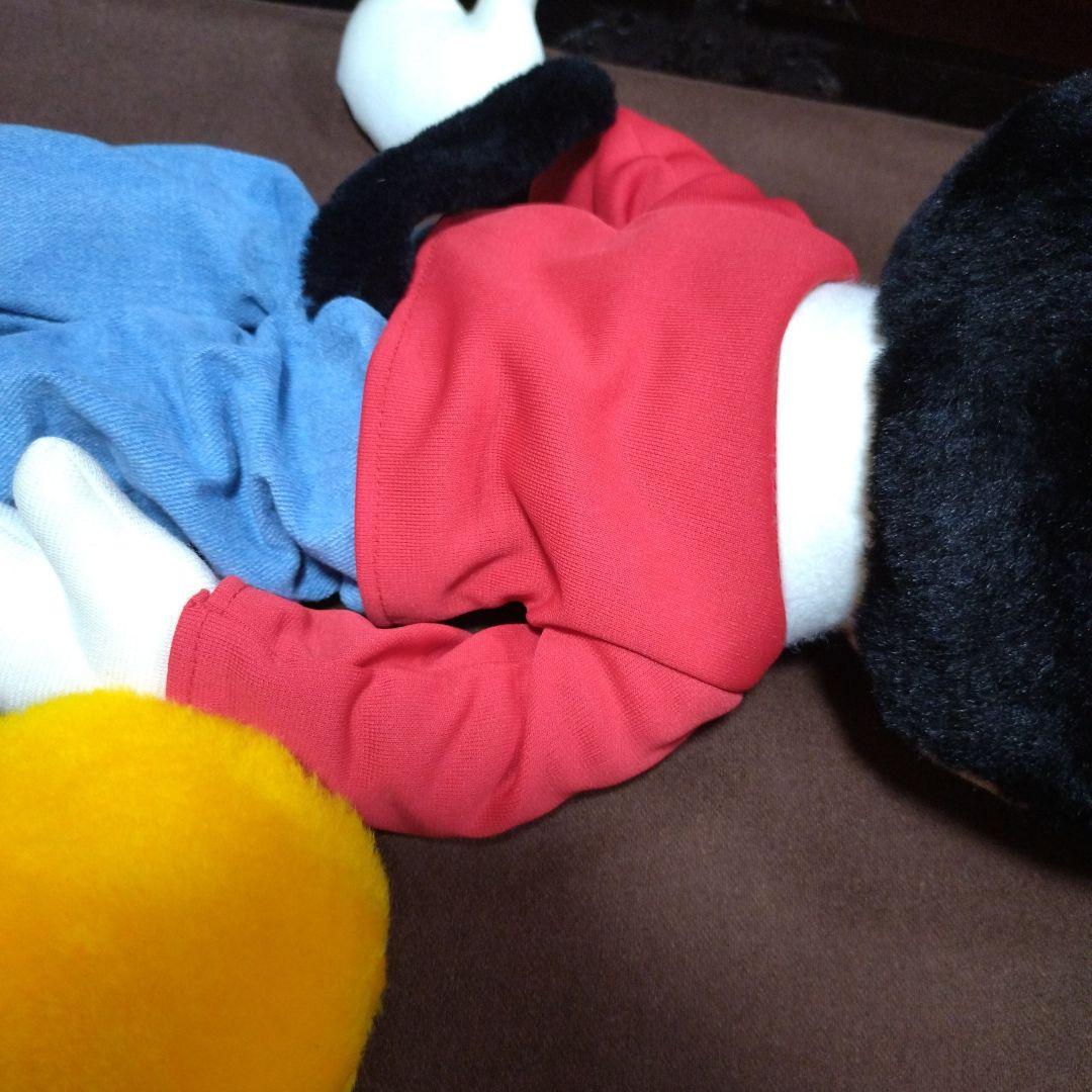 美品　ヴィンテージ【サンアンドスター】ミッキーマウス ぬいぐるみ 昭和レトロ