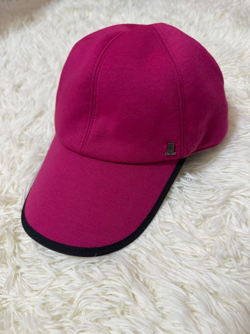 LANVIN スポーツ ゴルフ UVカット キャップ ピンク Fサイズ ランバン