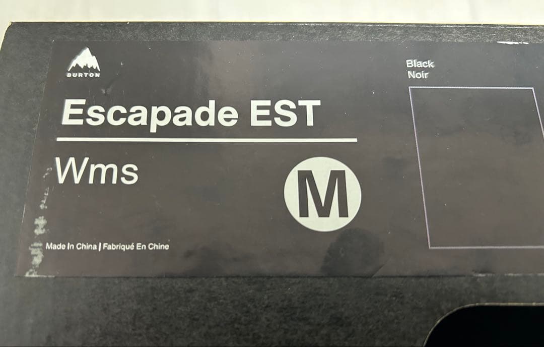 新品未使用 BURTON escapade est エスカペイド サイズM