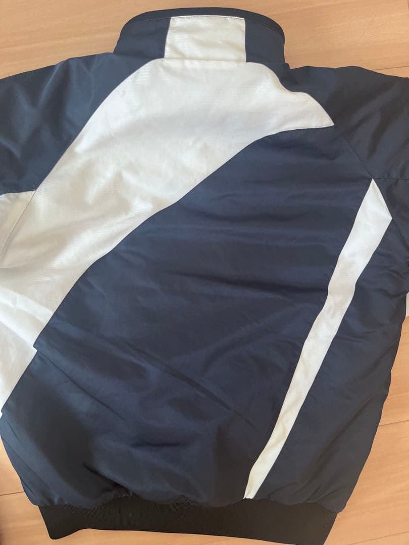 MizunoPro スポーツジャケット ネイビー/ホワイト　グラコン