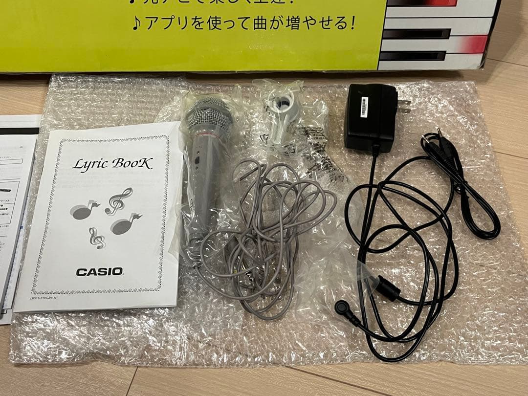 電子ピアノ　CASIO　LK-511 キーボード　光ナビゲーション
