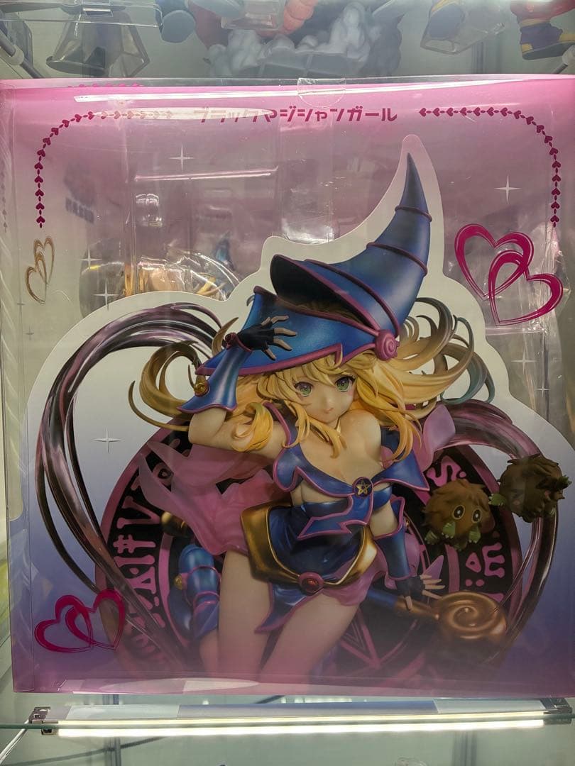 色紙、缶バッジ有り　MAGIARTS　遊戯王　ブラックマジシャンガール　開封品