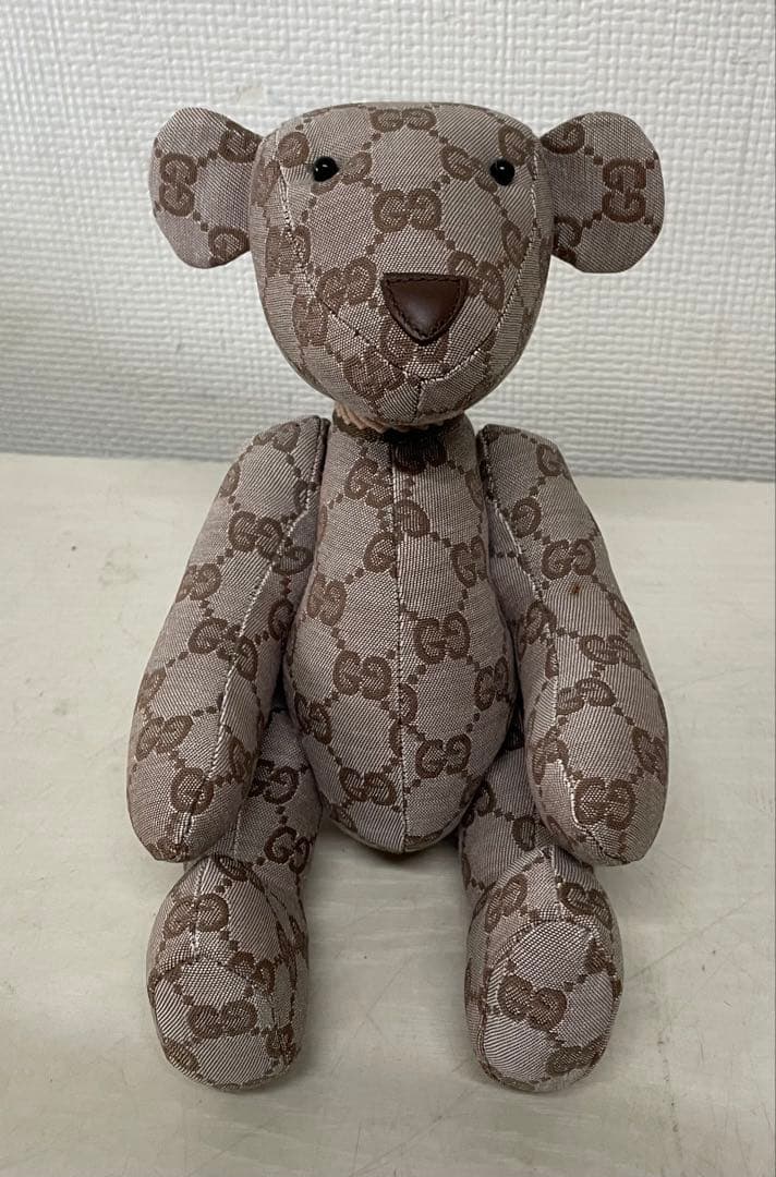 GUCCI グッチ GGキャンバス テディベア