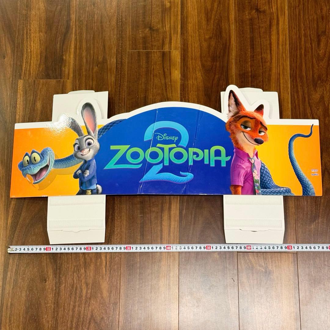 ズートピア2 店頭用 トップボード ゲーセン販促 ディズニー 非売品 写真状態