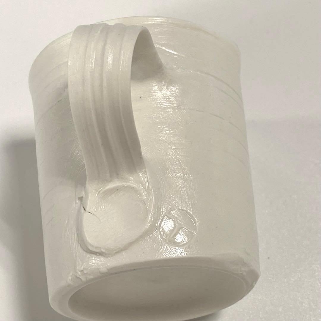 黒田泰蔵　白磁　デミタスカップ＆ソーサー