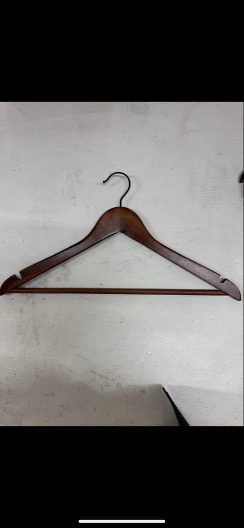 アンティーク風木製ハンガー 50本セット