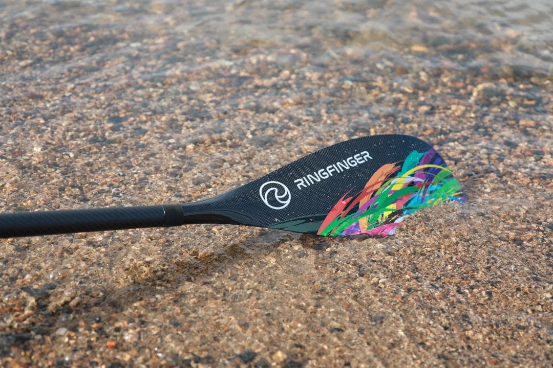 RINGFINGER SUP用　2ピースカーボンパドル　（ブレードカバー付き）
