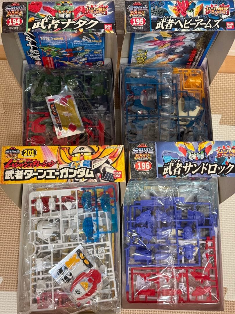 SDガンダム BB戦士 武者 4体セット 新品 未組立て
