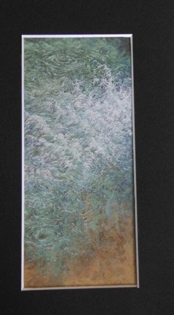 本多功身、【流様】、希少な額装用画集より、状態良好、新品額装付、日本人画家