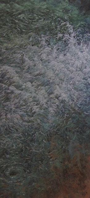 本多功身、【流様】、希少な額装用画集より、状態良好、新品額装付、日本人画家