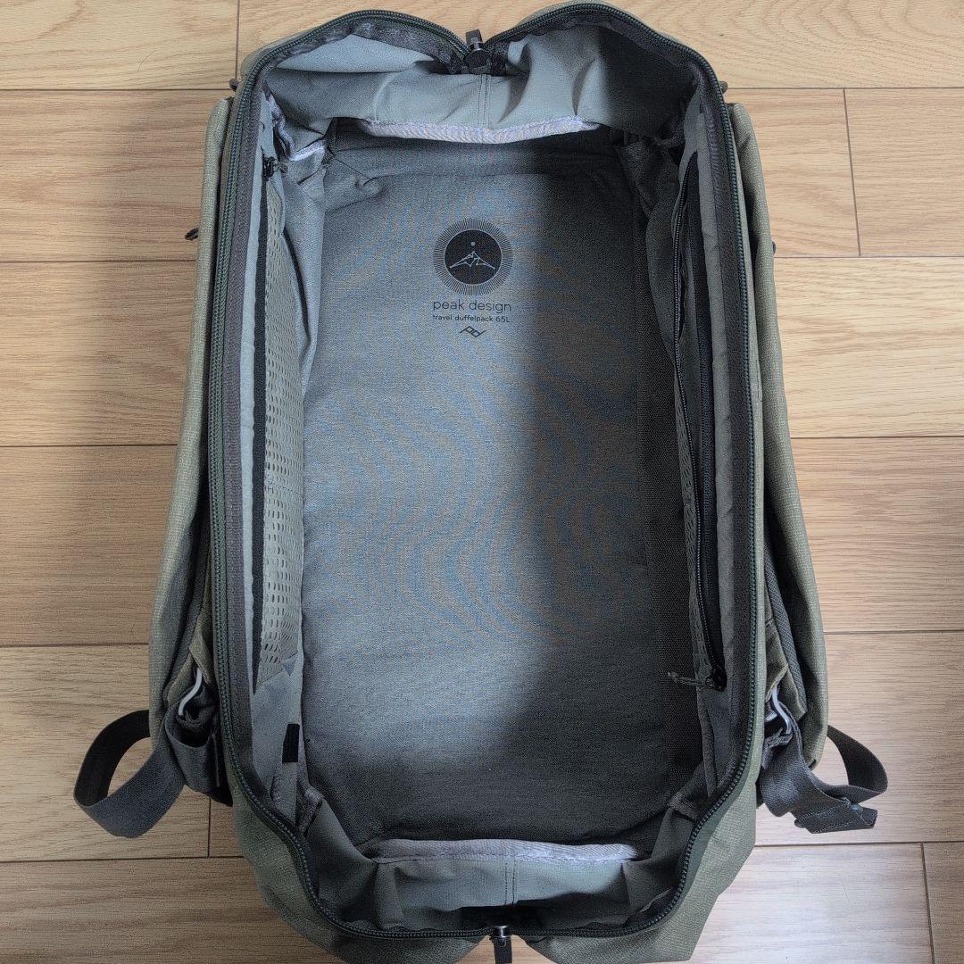 peak design トラベルダッフルパック 65L