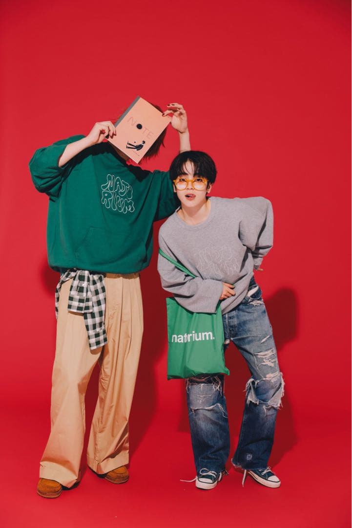 natori なとり 2024 劇場 再演 物販　Mサイズ グリーン トレーナー