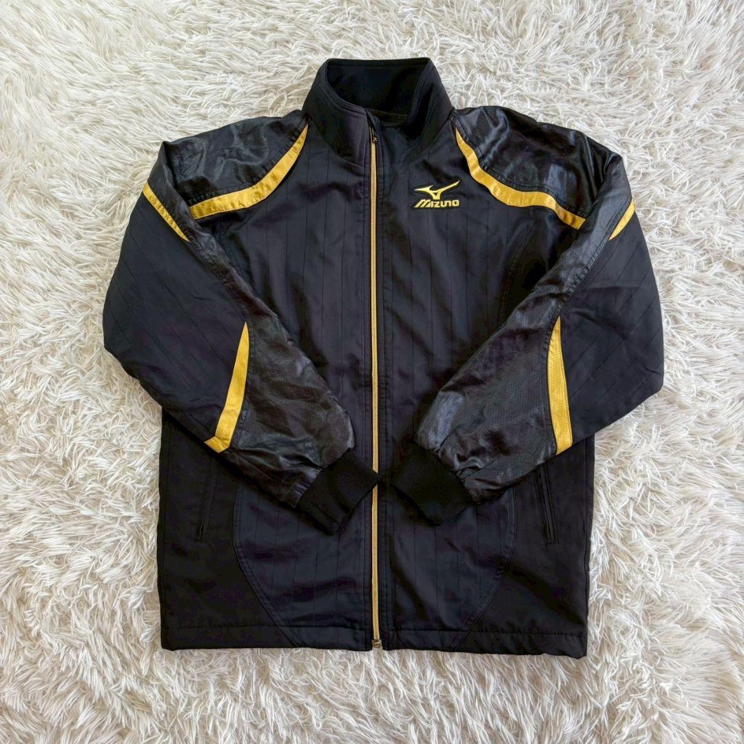 MIZUNO PRO (ミズノプロ) ウインドブレーカー M ブラック 古着