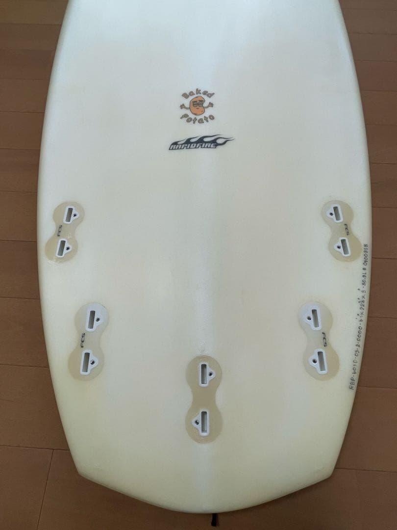 希少　ファイヤーワイヤー　ベイクドポテトバンブーデッキ　ハワイ仕様