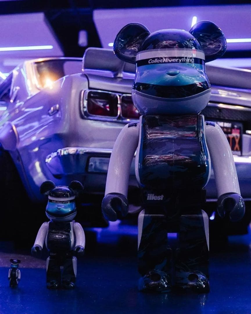 海外限定 ベアブリック illest Bearbrick Motorhead