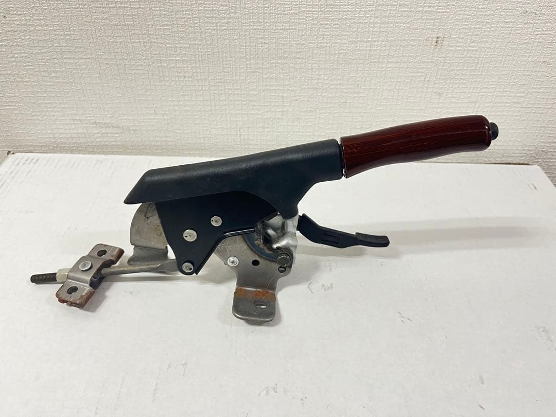 ダイハツ純正 ウッドサイドブレーキレバー天然木 l700s ミラジーノ