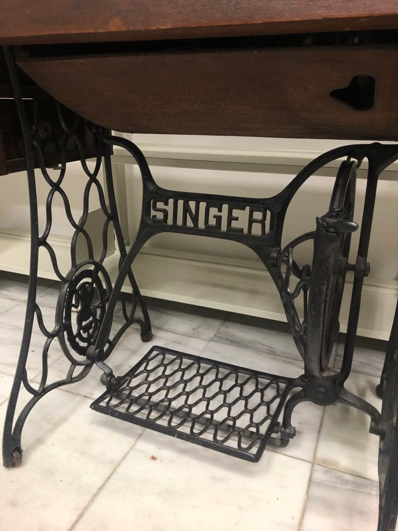 SINGER アンティーク ミシンテーブル クラシック