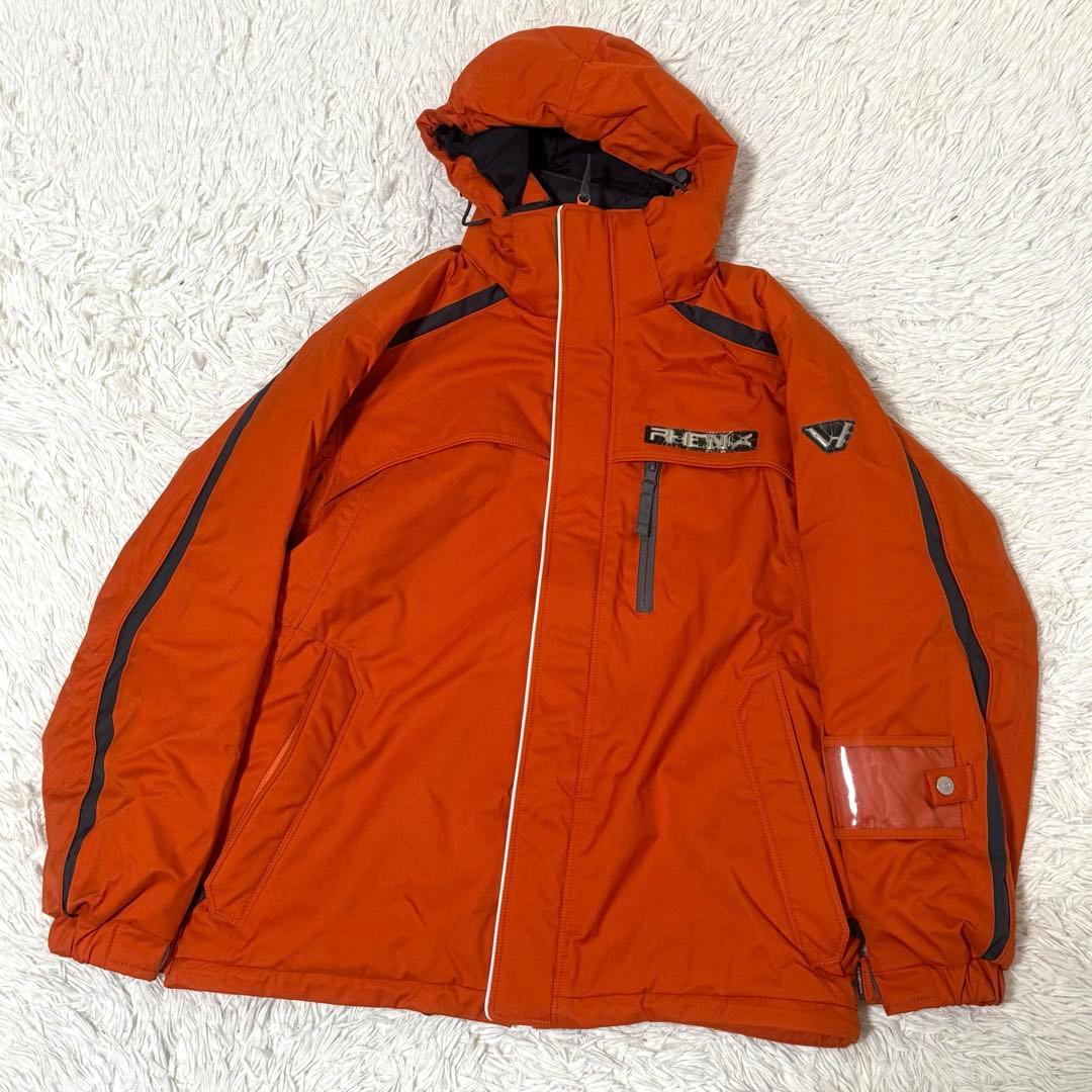 【美品】フェニックス スキーウェア フード 上下セット サイズM 人気 ロゴ