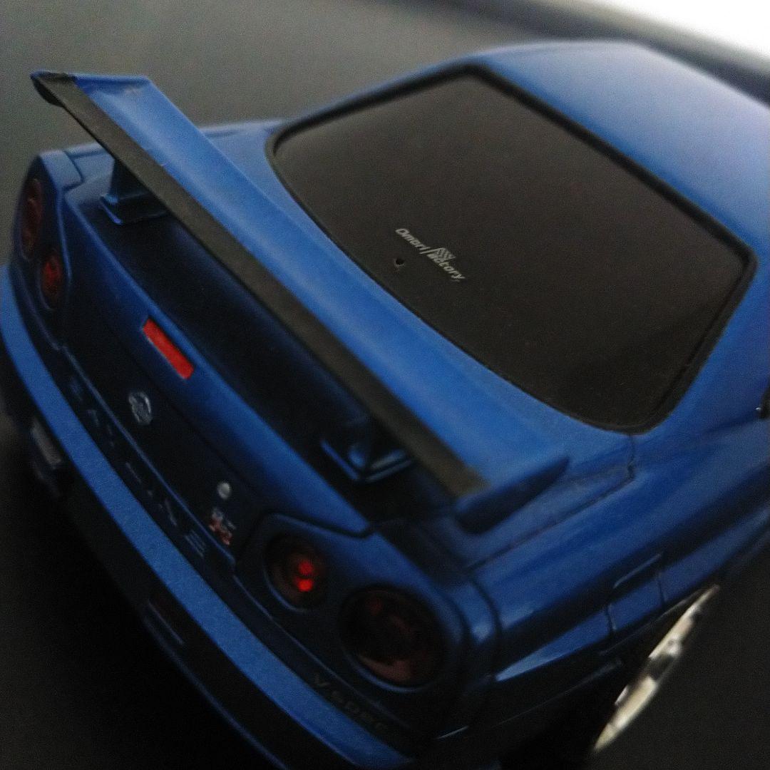 TAKE　青島1/24スカイラインGT-R34プラモデル完成品