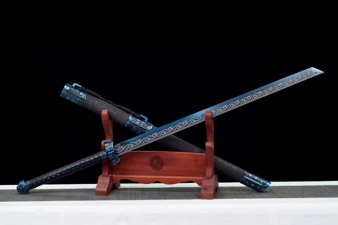 『遊龍唐横刀』古兵器 武具　刀装具　日本刀　模造刀 居合刀 長尺