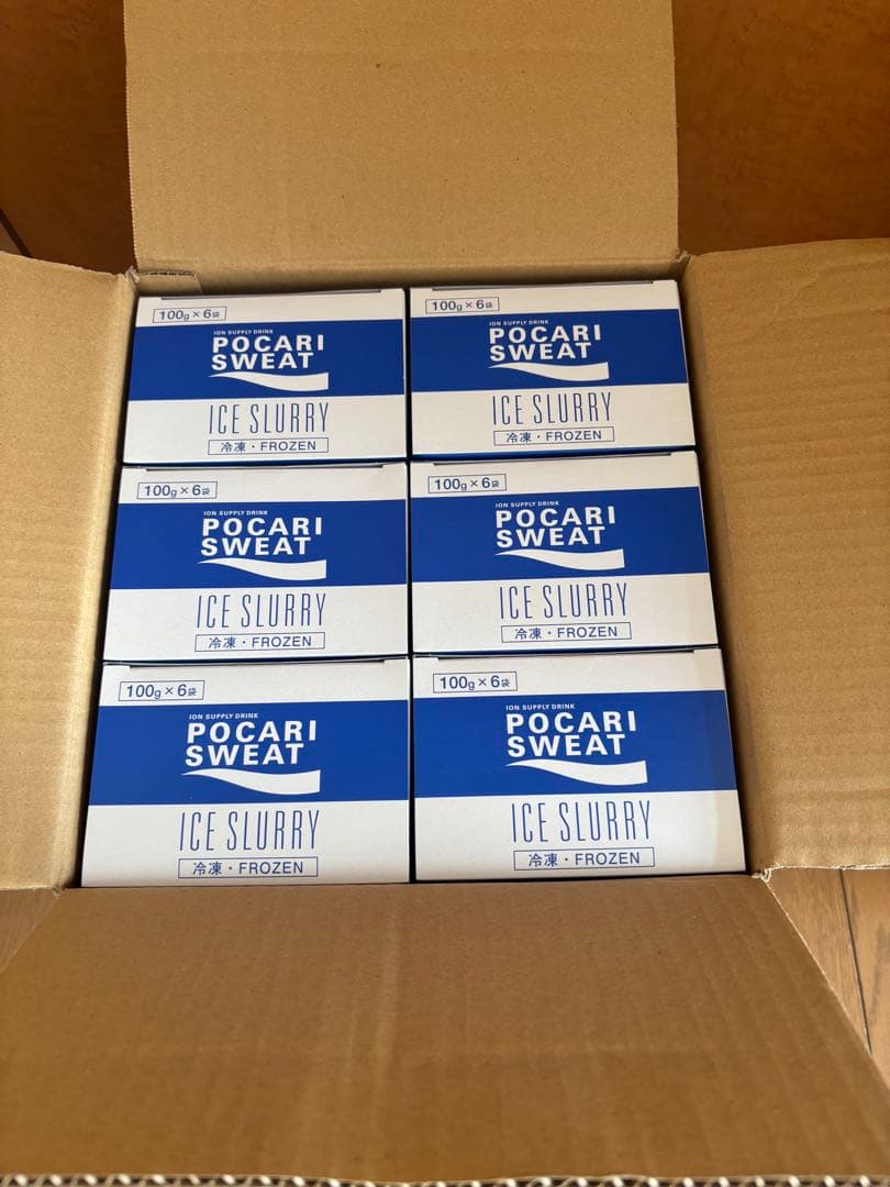 ポカリスエット アイススラリー 100g×6袋×6箱×2ケース　新品未開封