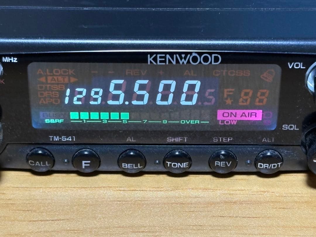 KENWOOD TM-541 送受信機 129.500 MHz
