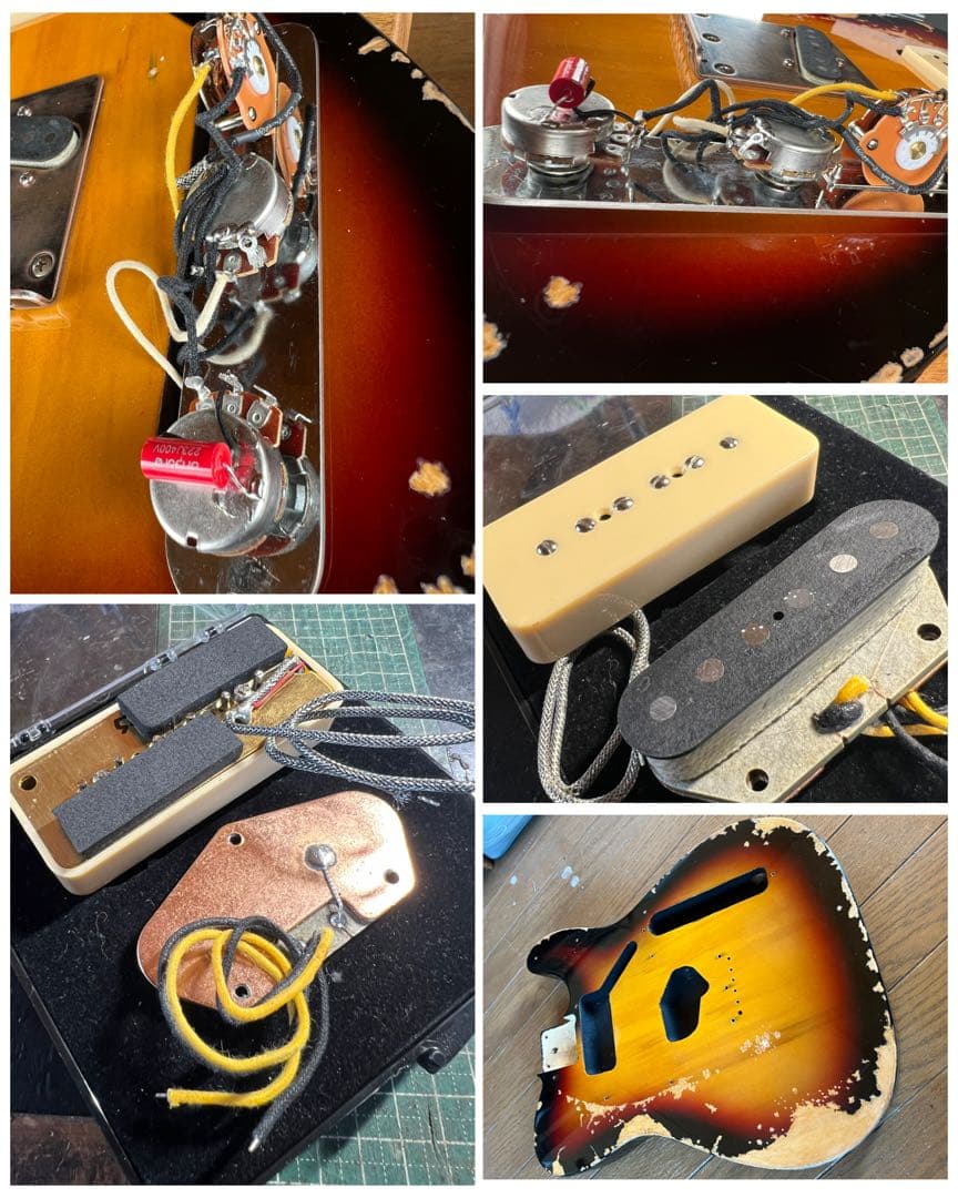 ハードレリック60sテレキャスタータイプ/Alnico P-90 Pickup