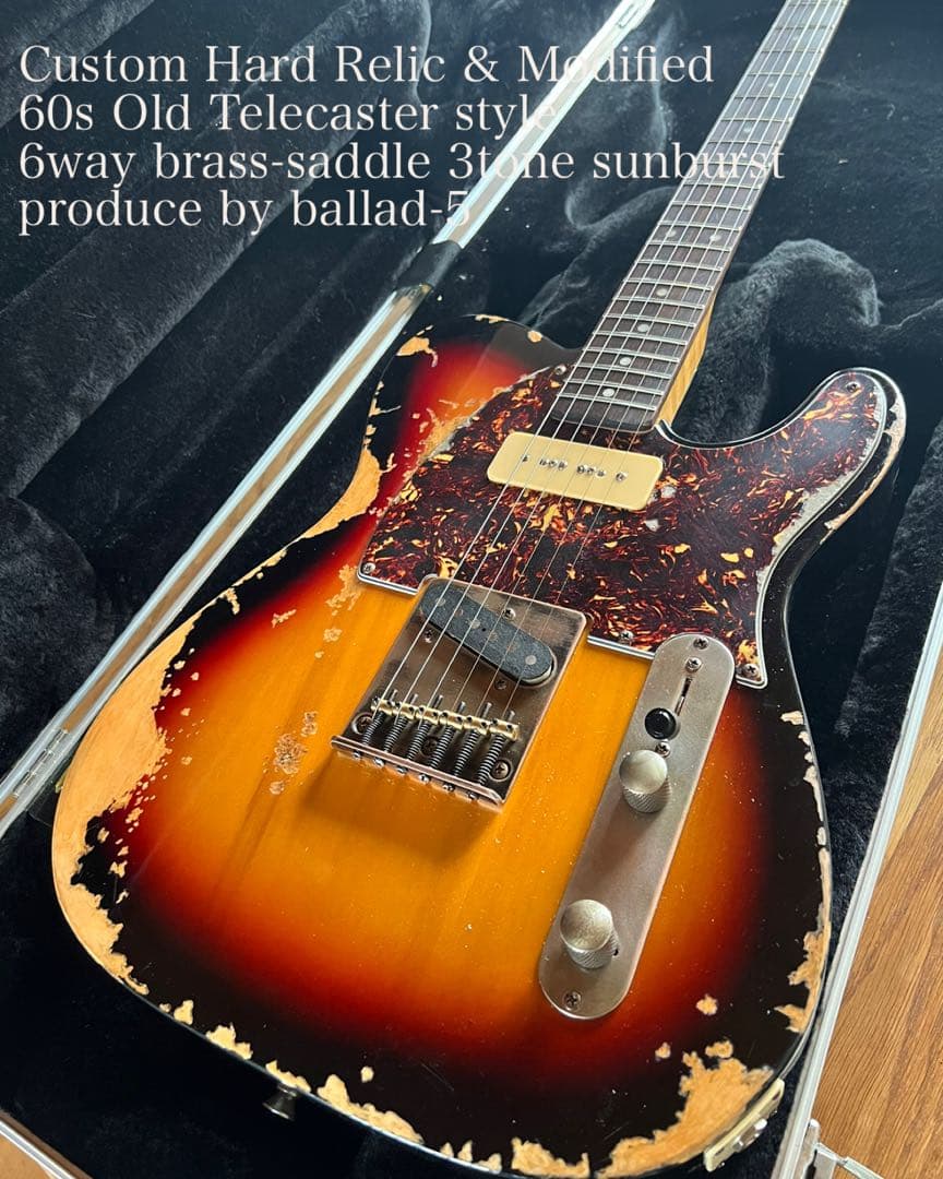 ハードレリック60sテレキャスタータイプ/Alnico P-90 Pickup