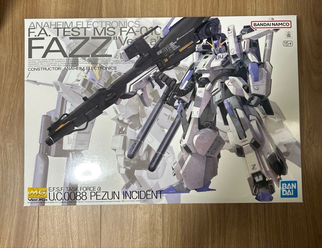 MG 1/100 FAZZ Ver.Ka 未開封