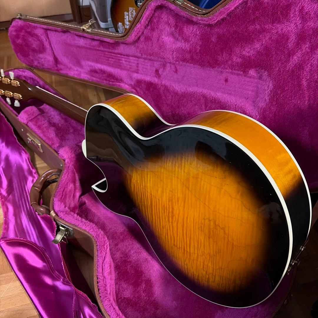 Gibson Custom Shop L-4CES メイプルサイドバック