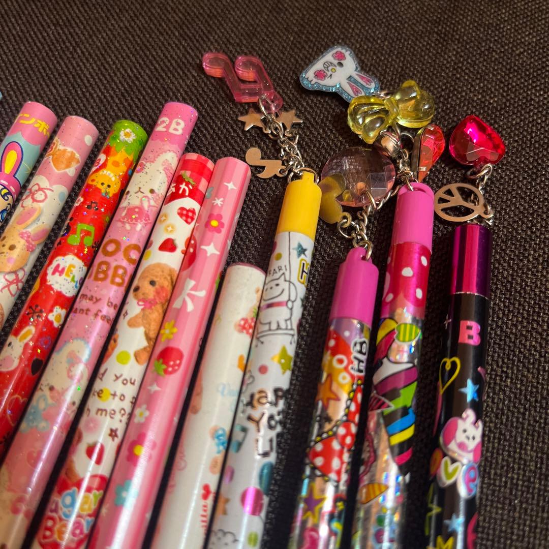 えんぴつ 消しゴム キャップ 文房具 中古品 平成 平成レトロ 平成女児 当時物