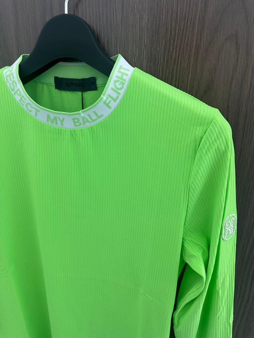 新品未使用☆新作☆G/FOREジーフォアレディースシャツ sizeLグリーン