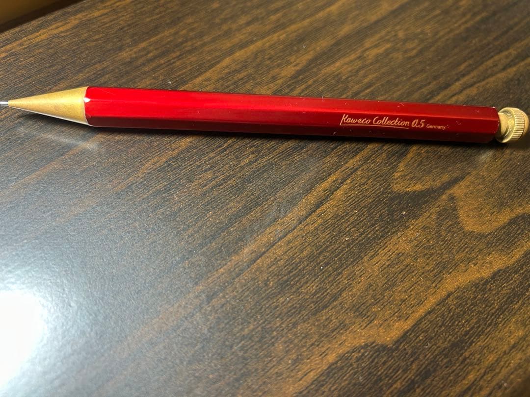 カヴェココレクション0.5 レッドシャープペンシル