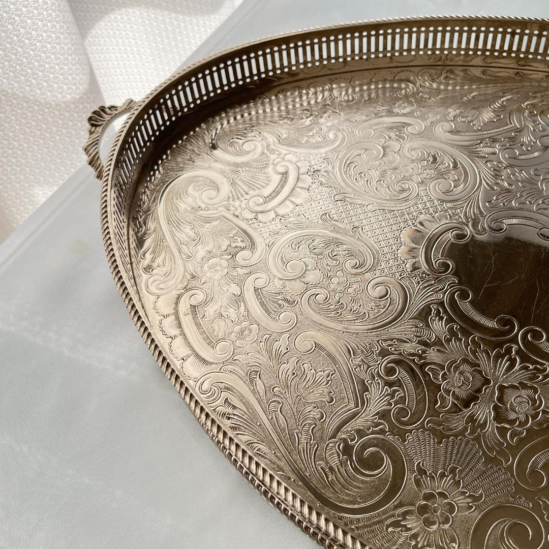 【Arthur Price】ギャラリートレー 53cm ハンドル 大型