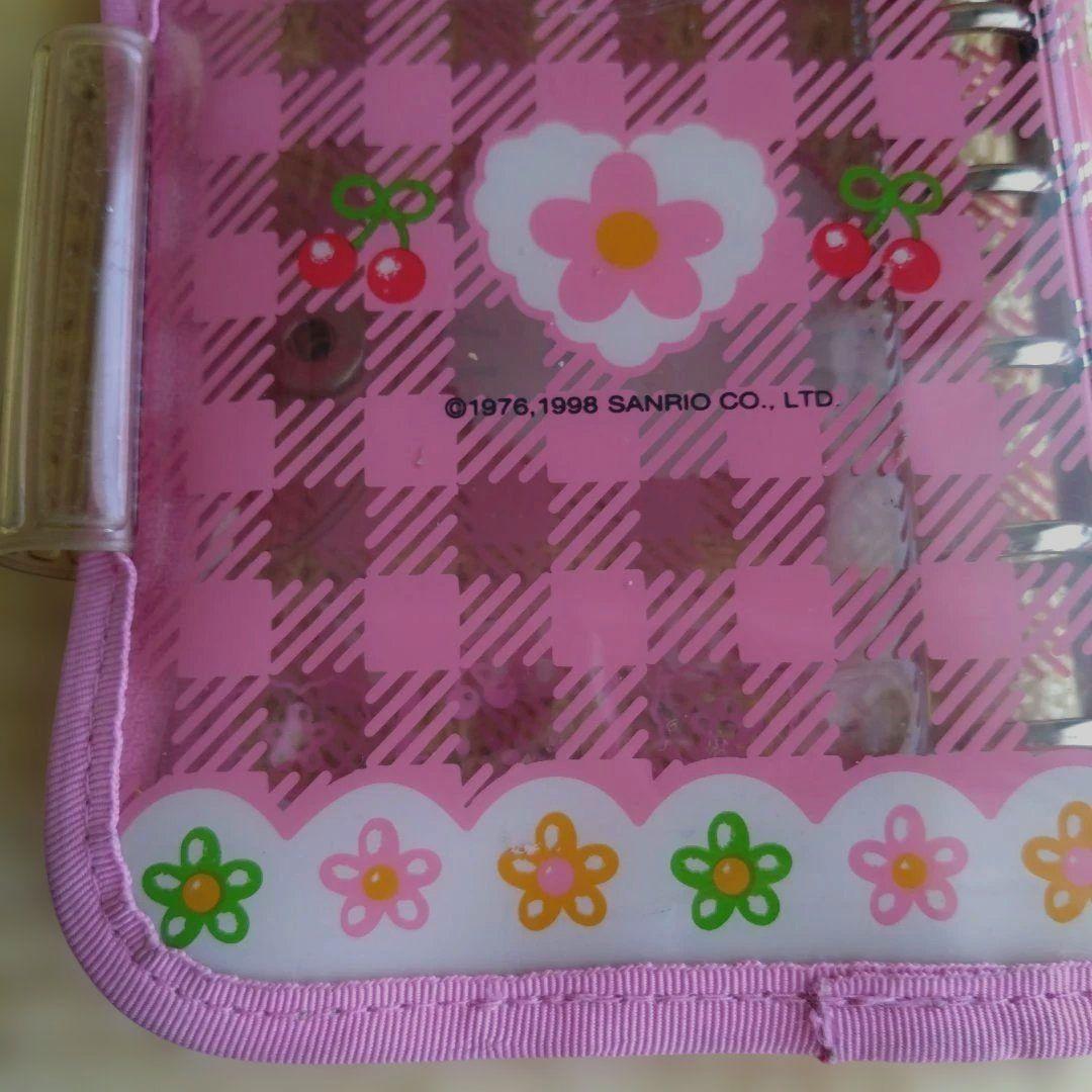 サンリオ　ハローキティ　バインダー　手帳　さくらんぼ　激レア　平成レトロ 希少