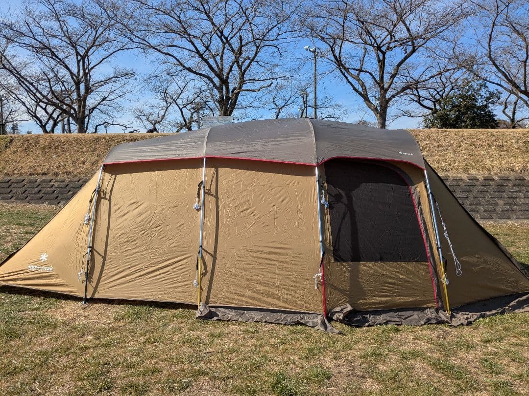 【美品】スノーピーク　エントリー2ルームエルフィールド　TP-880　3点セット