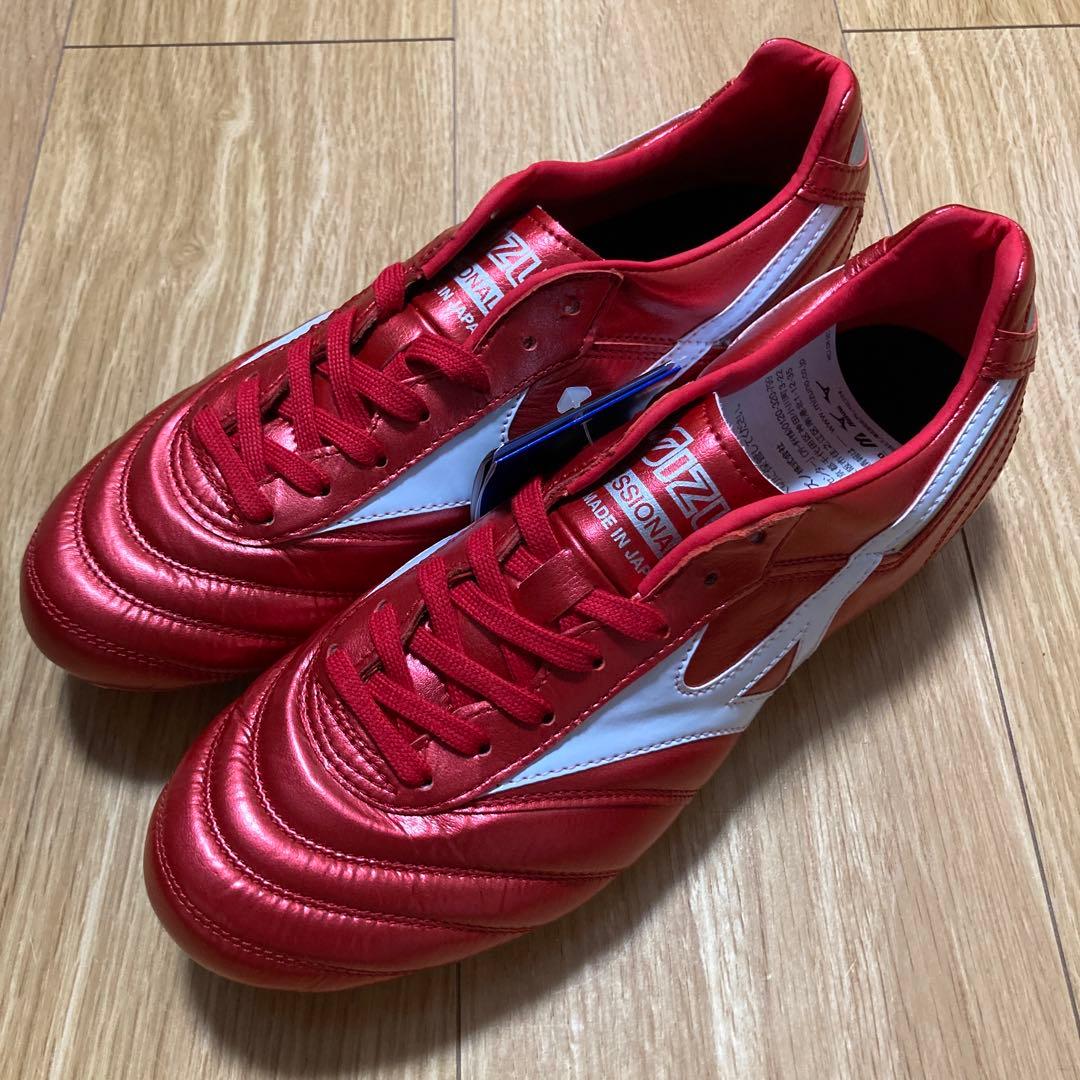 ミズノ モレリア Ⅱ ジャパン レッド 26.5㎝ サッカースパイク