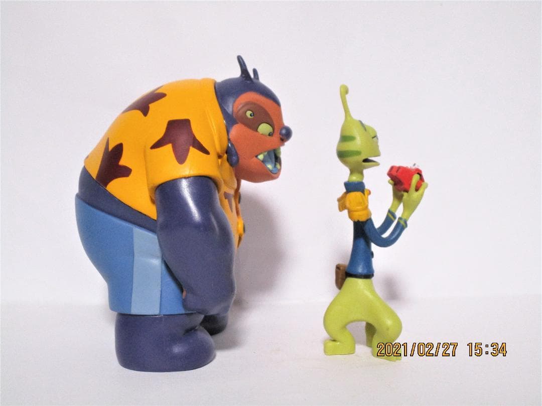 リロ＆スティッチ　ディズニーストア製　フィギュアセット