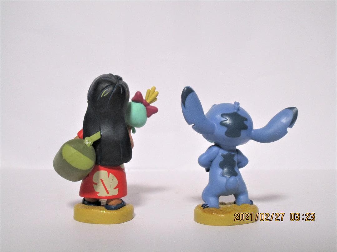 リロ＆スティッチ　ディズニーストア製　フィギュアセット