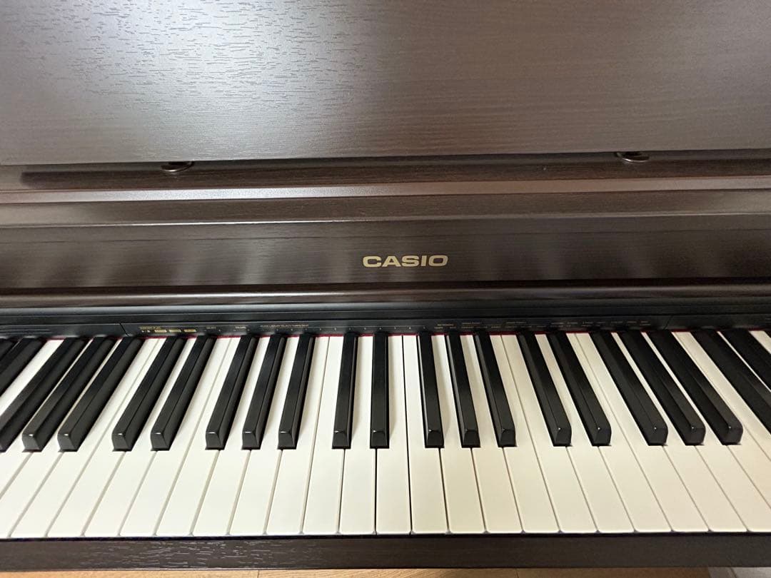 【美品送料無料】CASIO AP-470BN ダークブラウン 電子ピアノ