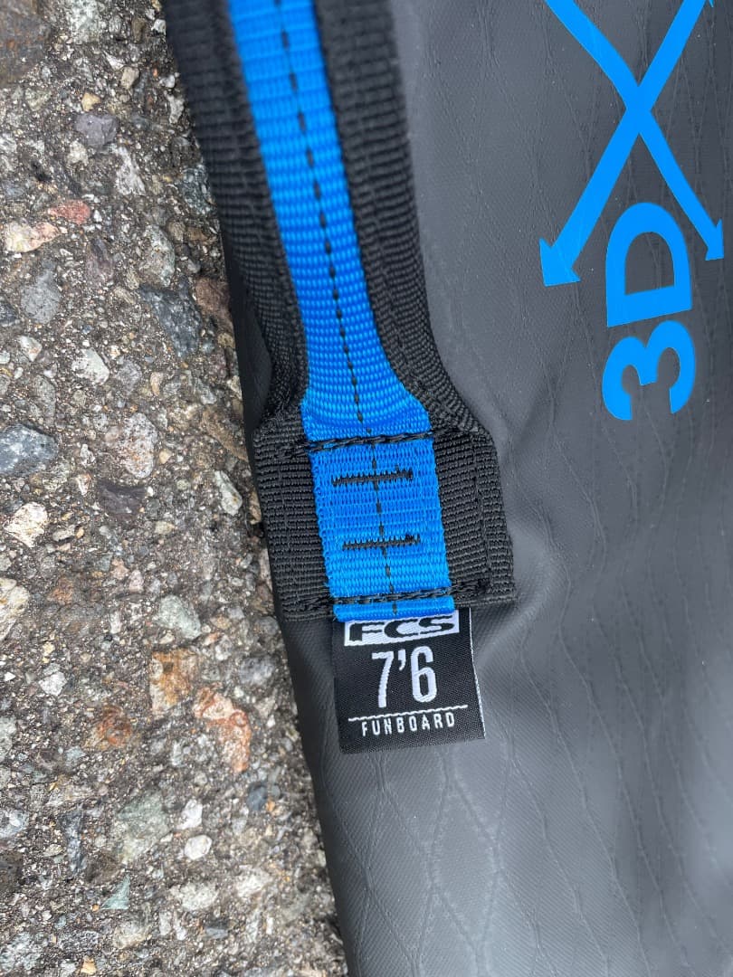 FCS 3DXFIT DAY　 7'6\" サーフボードケース