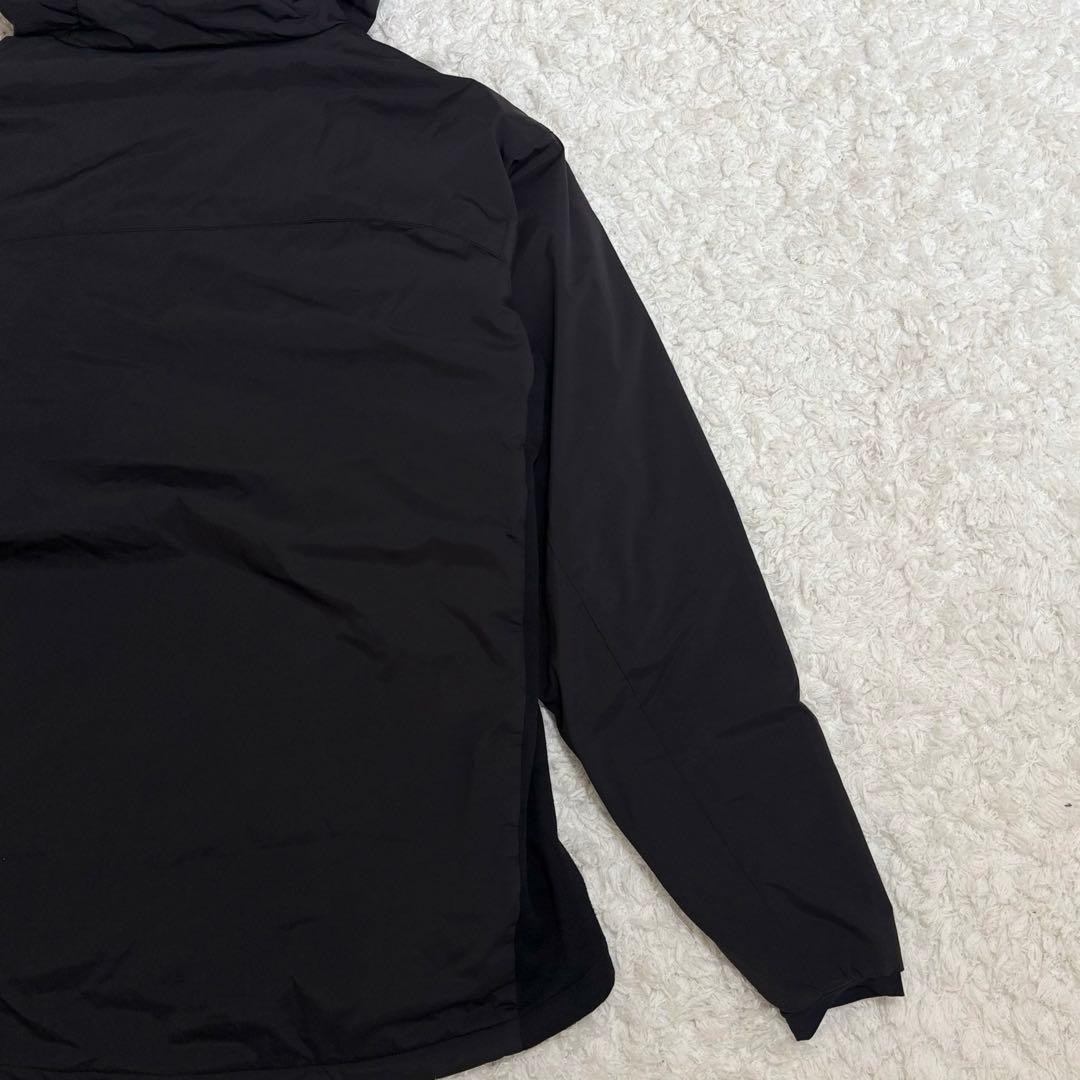 超希少✨ブリーフィング リモンタパッディドパーカ 中綿 L ブラック フード