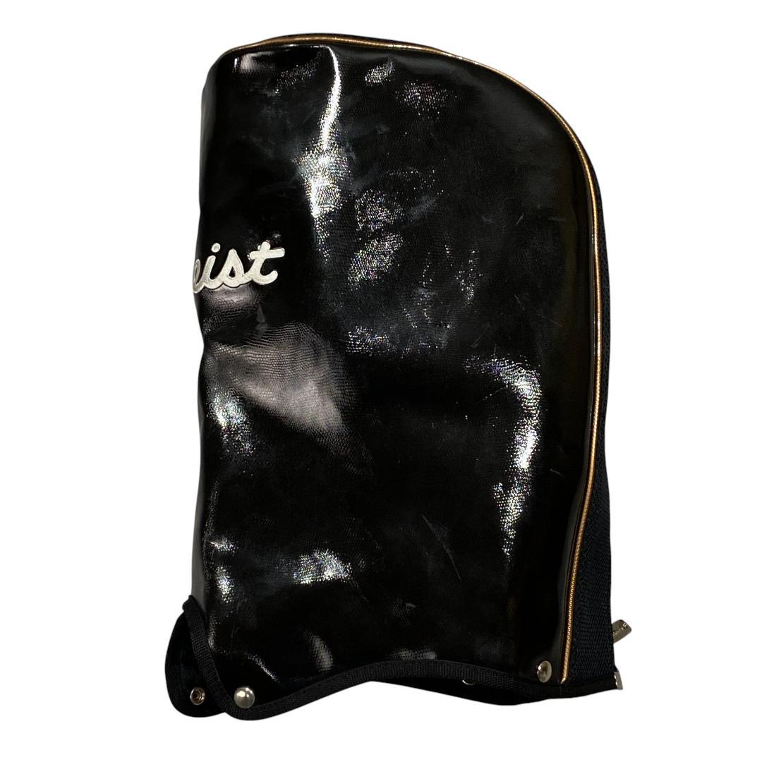 タイトリスト Titleist キャディバッグ ホワイト ブラック ゴルフ 刺繍