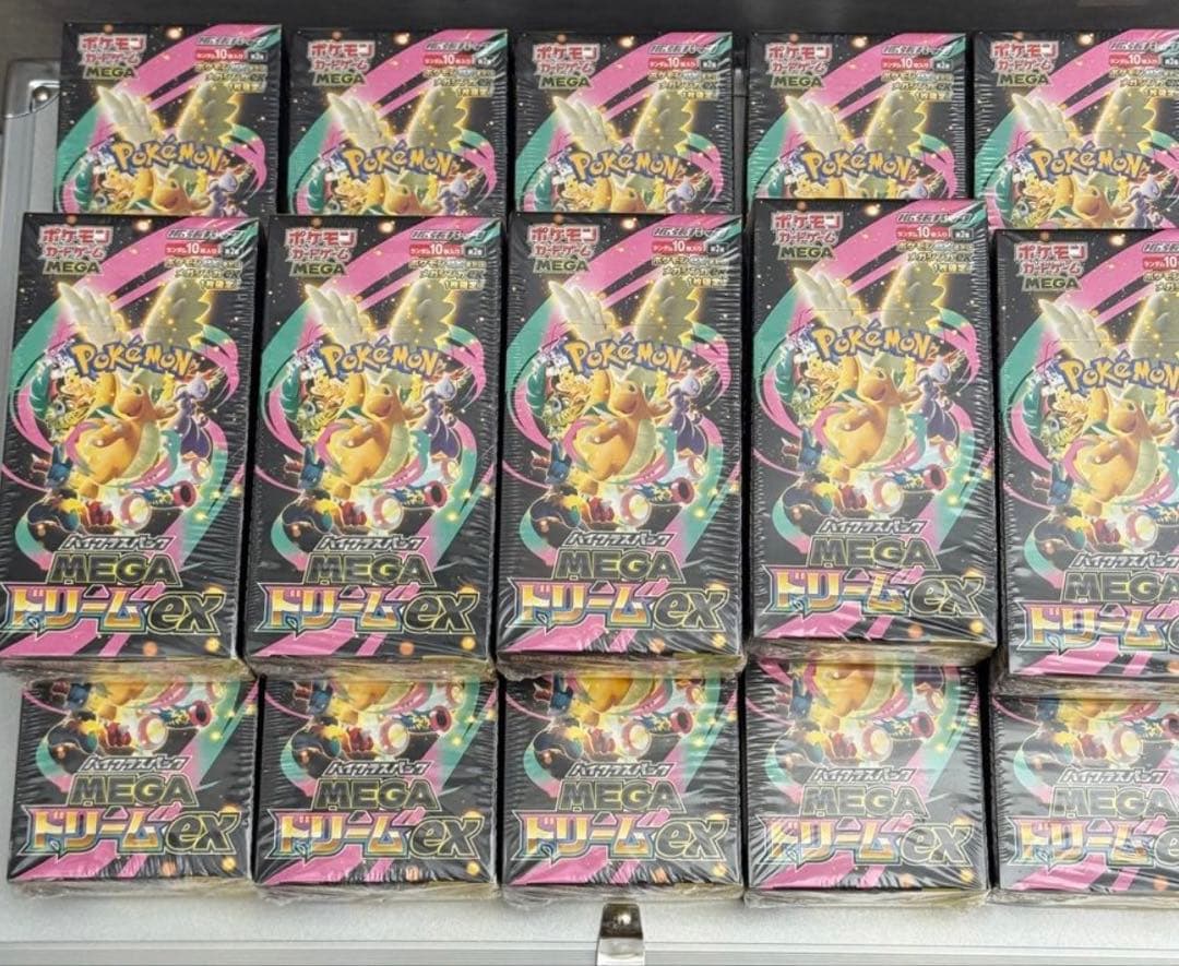 ポケモンカード メガドリームex 15ボックス 未開封シュリンク付き