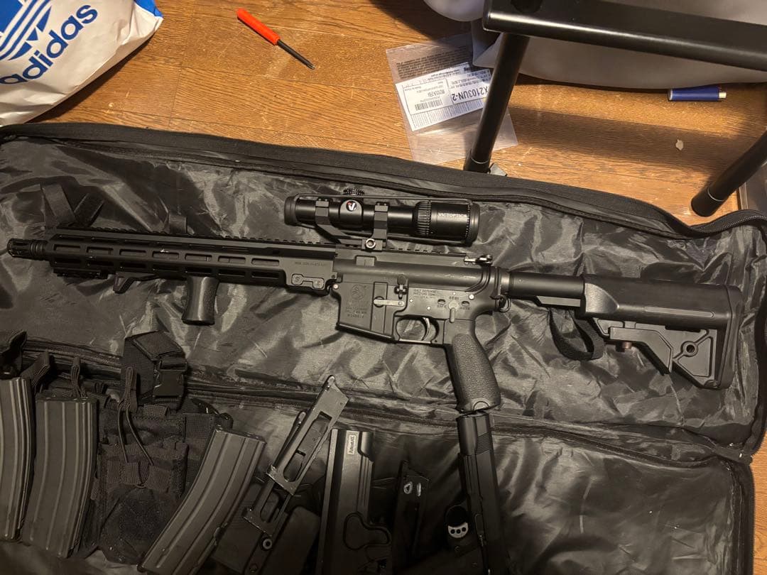 【最終価格】東京マルイM4 MWS ガスブロ＋M45CQP Co2 引退整理